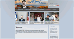 Desktop Screenshot of hallforiowa.com